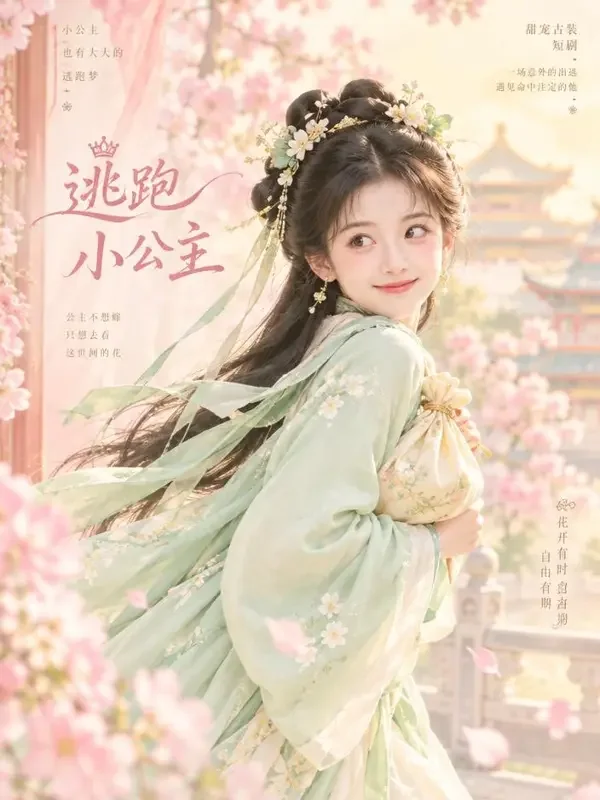落跑王妃很甜封面 - pp短剧古风甜宠